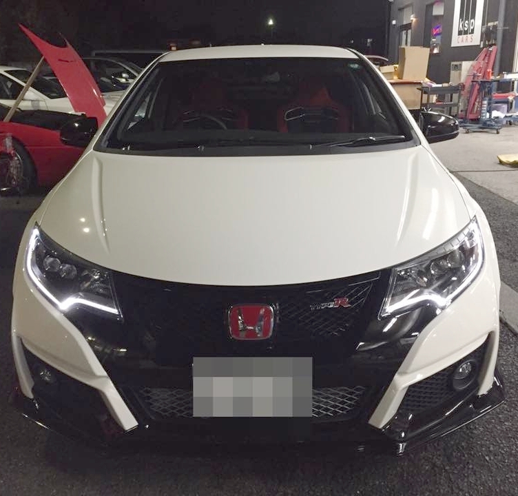 2016/12/16 KSP-CARS FK2 シビックTypeR 入庫しました。